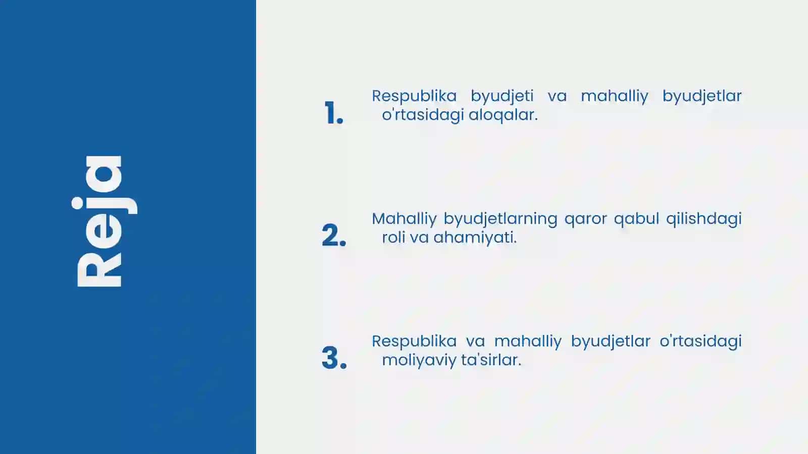 Respublika va Mahalliy Byudjetlar O'rtasidagi Aloqalar 2