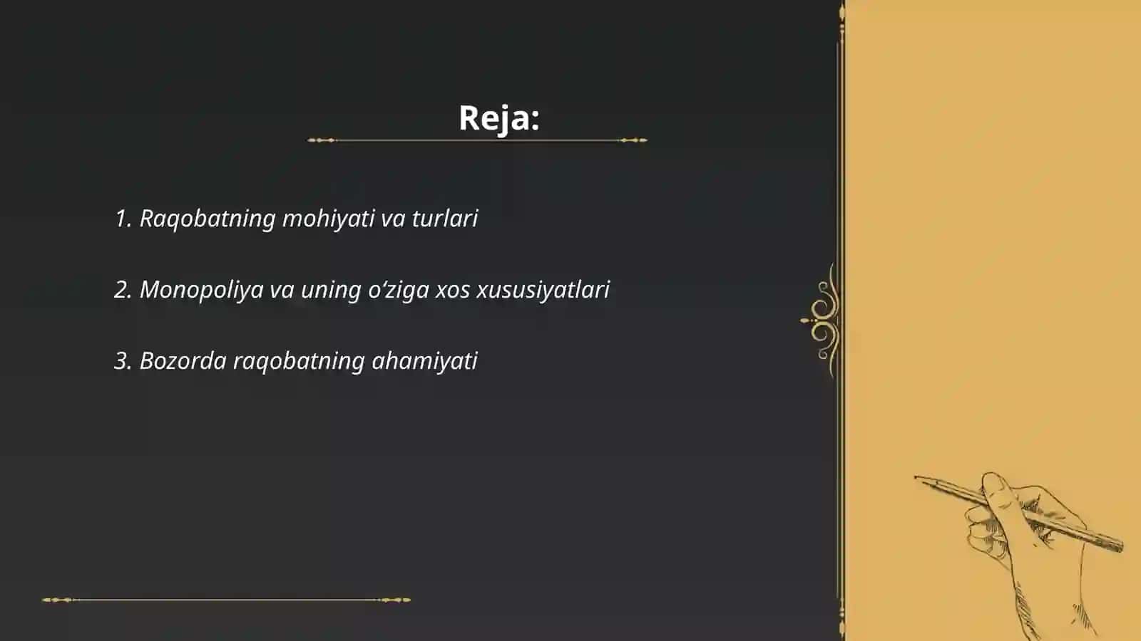Raqobat va Monopoliya 2