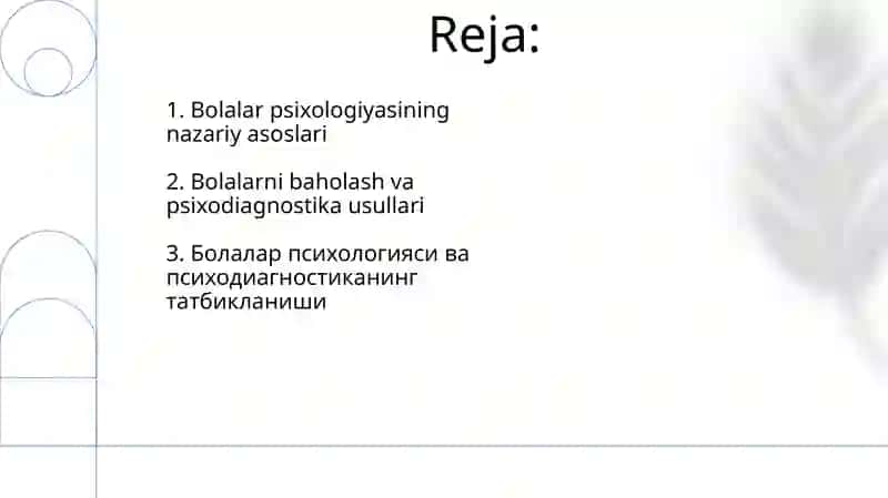 Bolalar Pisixalogiyasi Va Psidiagnostikaning Asosiy Va Yordamchi Metodlari 2