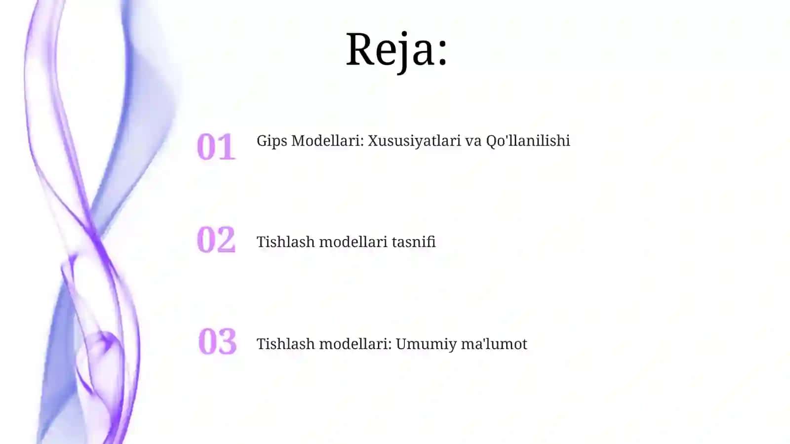 Gipslimodellar 2