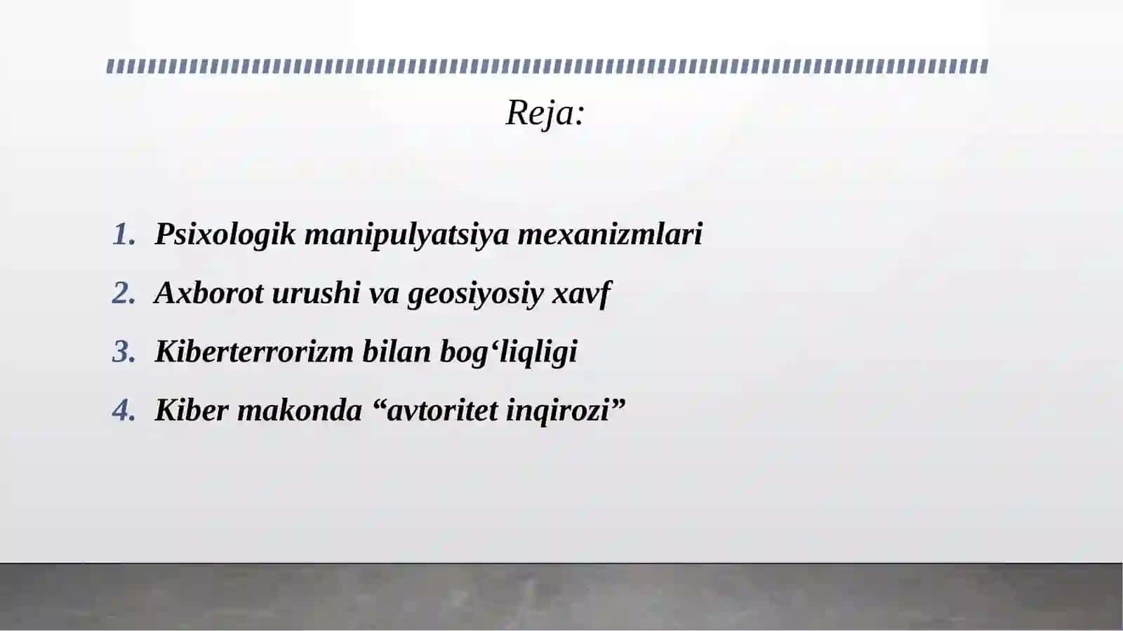Kiber makonda diniy e’tiqod targ‘ibotining ijtimoiy xavfi 2