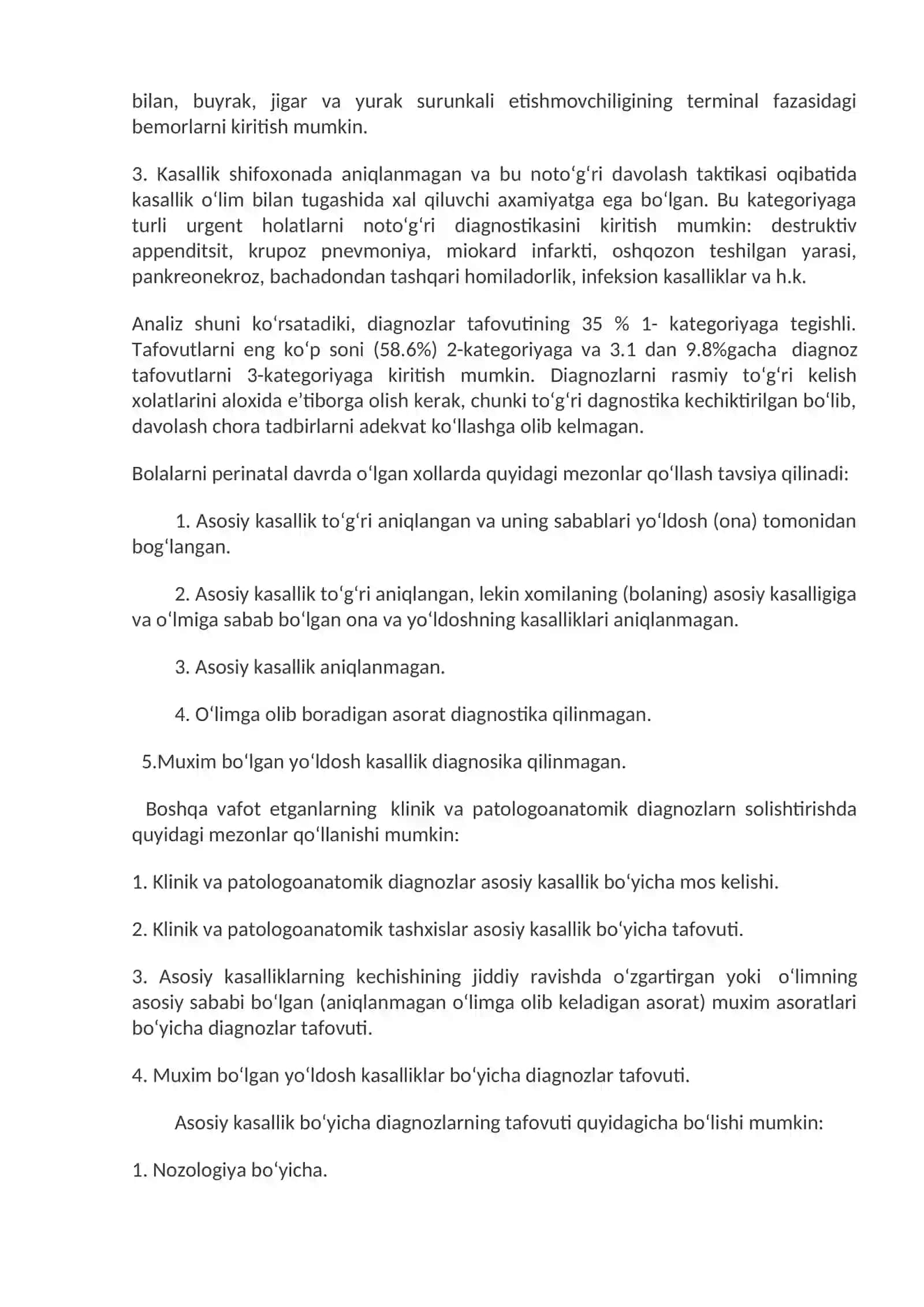 36-Mavzu.Klinik-anatomik taxlil. Vrachlar xatolari. Klinik-anatomik konferensiyalar, davolash-nazorat komissiyalari va ularning davolash-diagnostika ishidagi ahamiyati 2