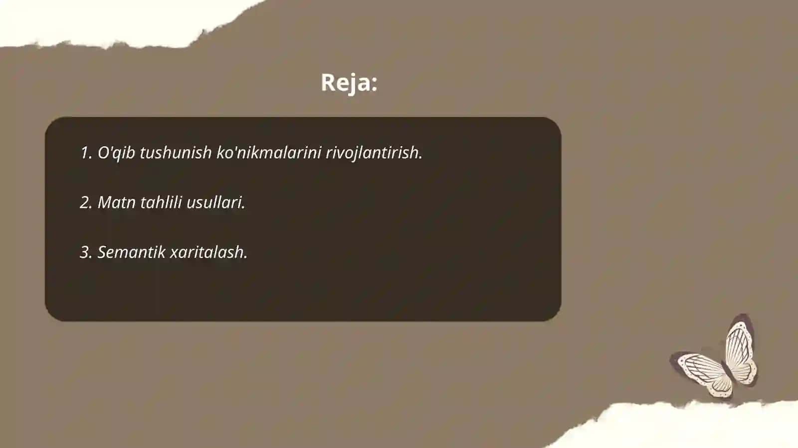 O'QIB TUSHUNISH KO'NIKMASINING SHAKLLANISH METODIK KONIKMALARI 2