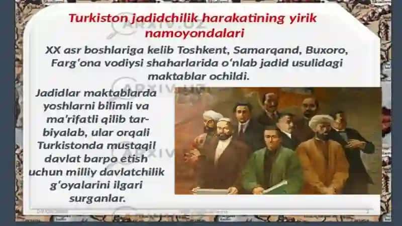Jadidchilik harakatlarining amoyondalari 2