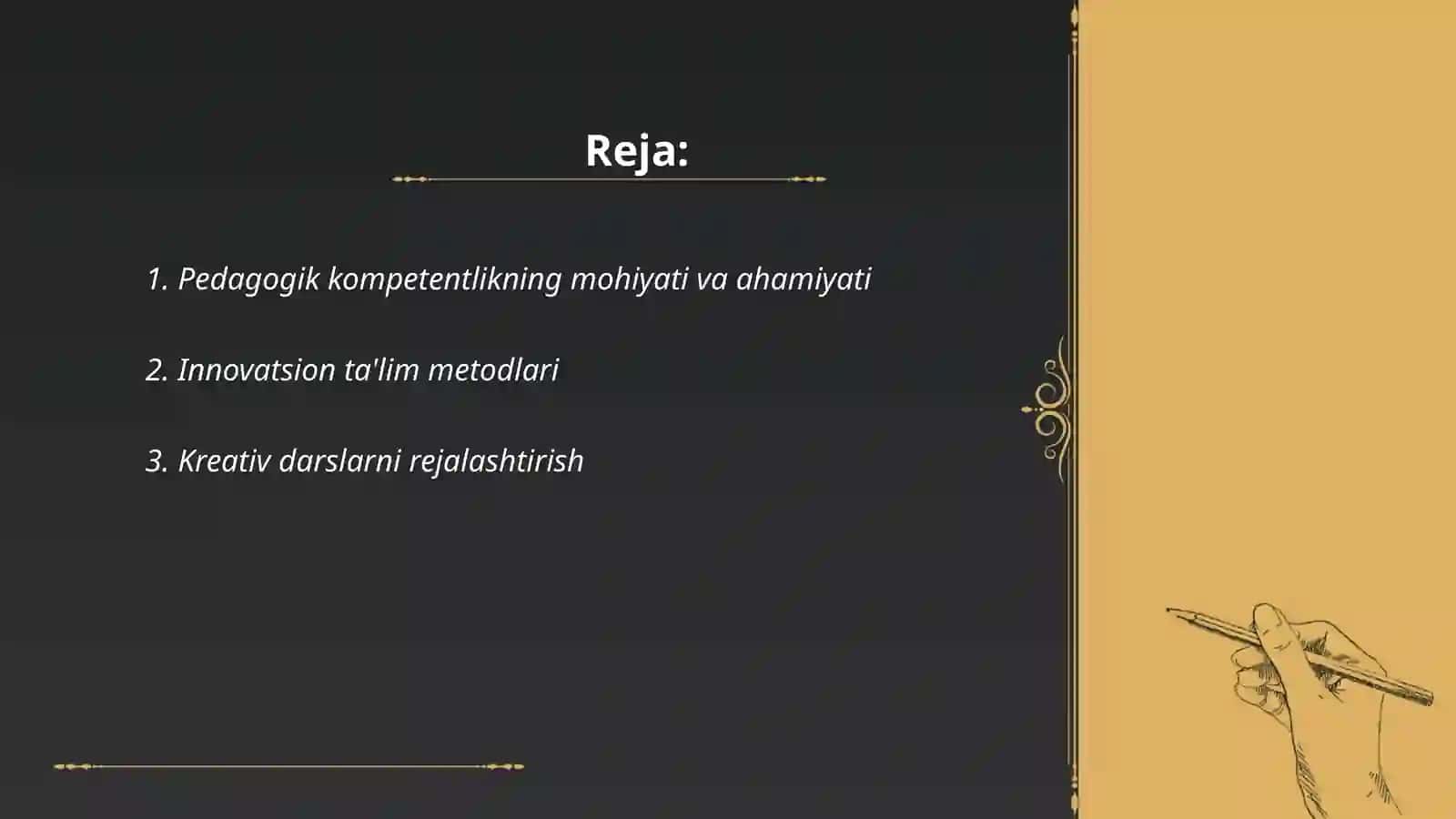 Pedagogik kompetentlik va kreativlikni shakllantirish 2