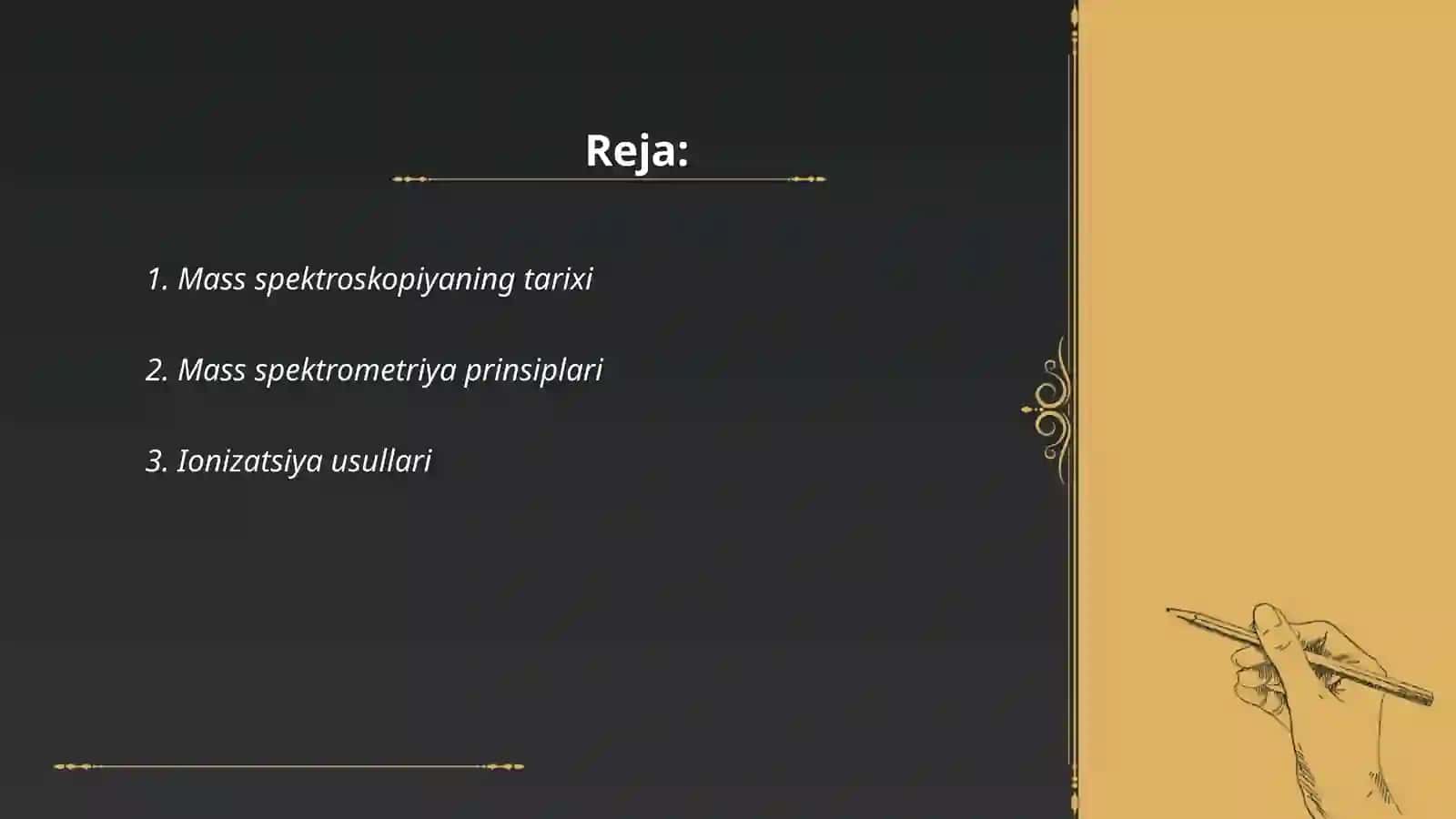 Mass spektroskopiyasi 2