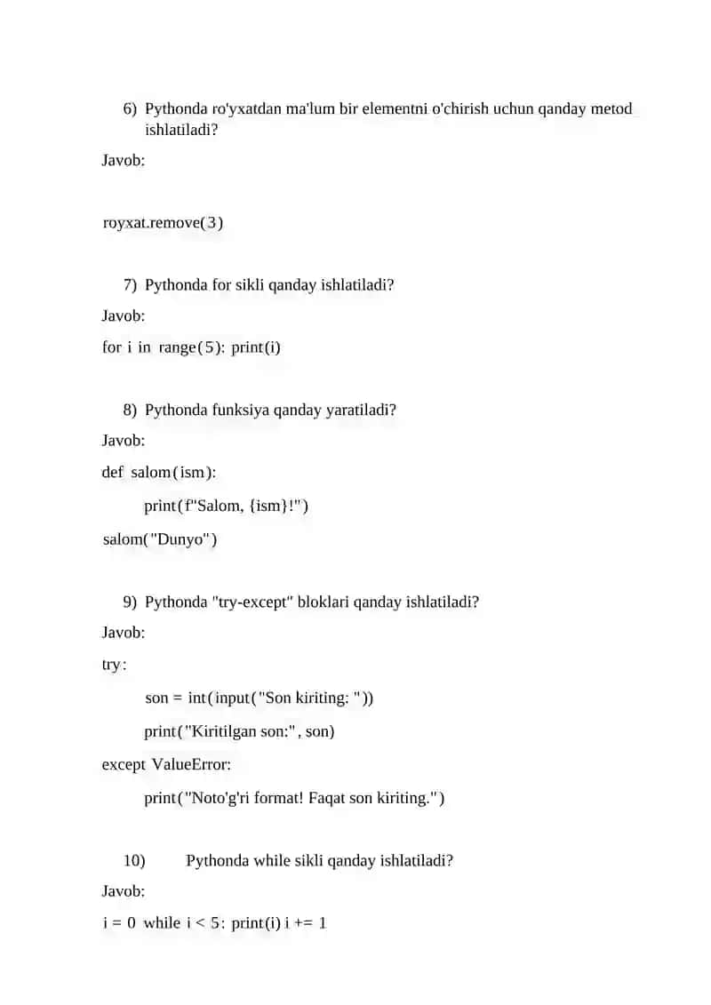 Pythonda f-string qanday ishlatiladi? 2