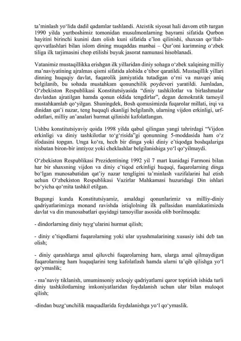 Dunyoviy bilimlar va diniy e'tiqod birligiga erishishning ahamiyati 2