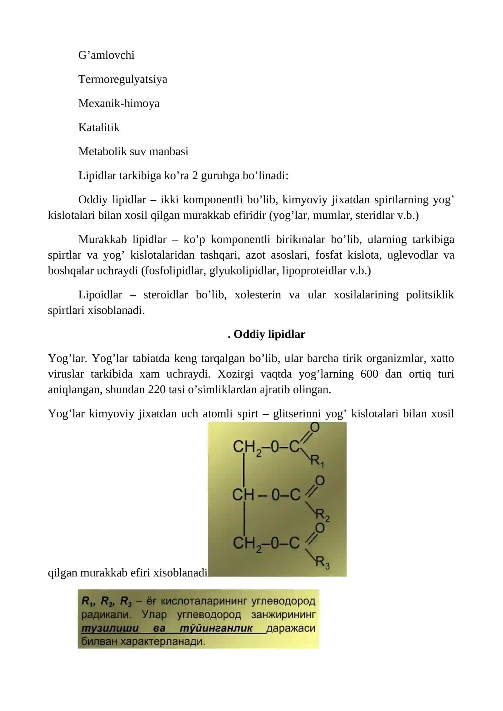 O'SIMLIK TUZILISHINING ASOSI UGLIVODLAR 2
