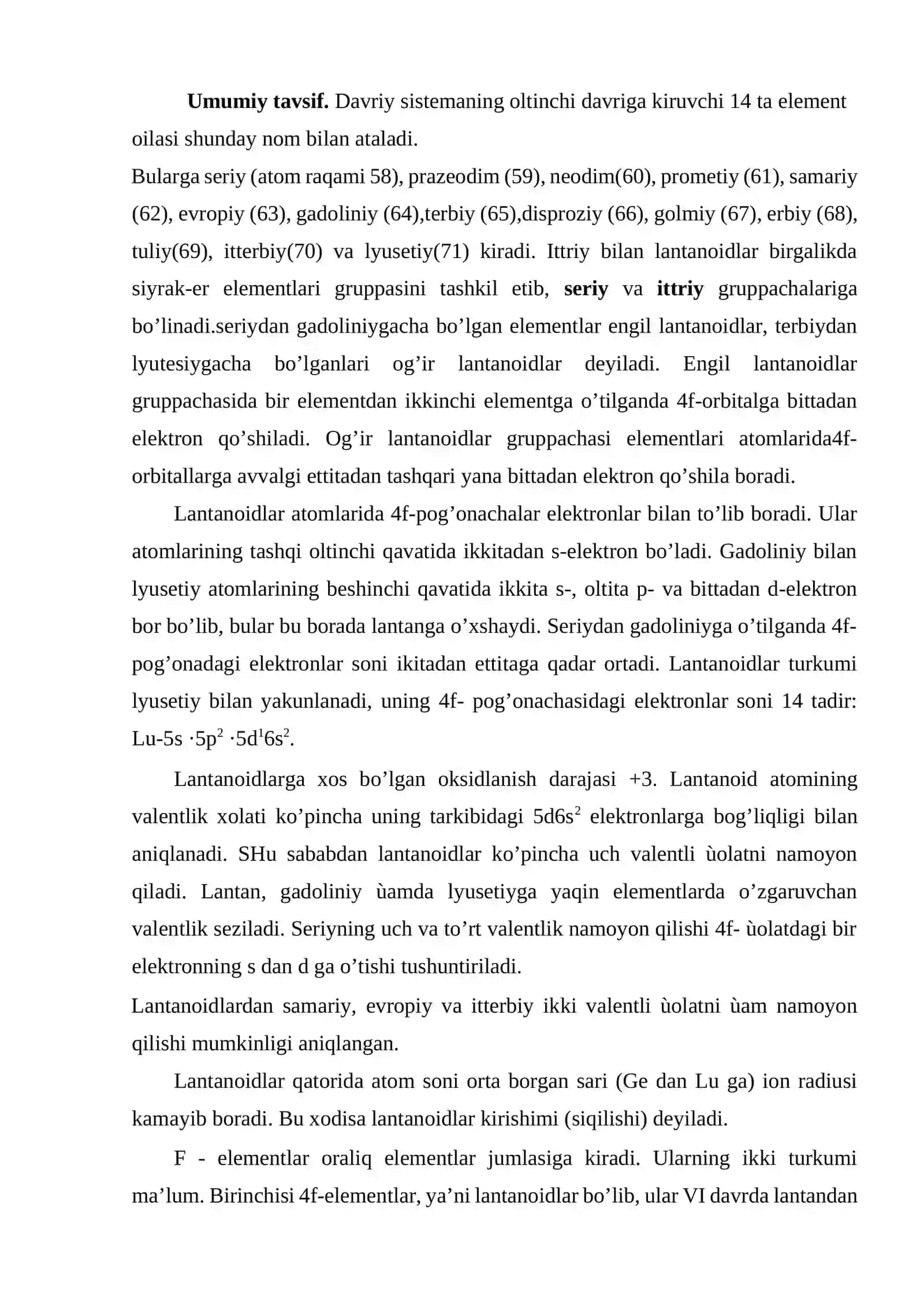 Lantanoidlar 2
