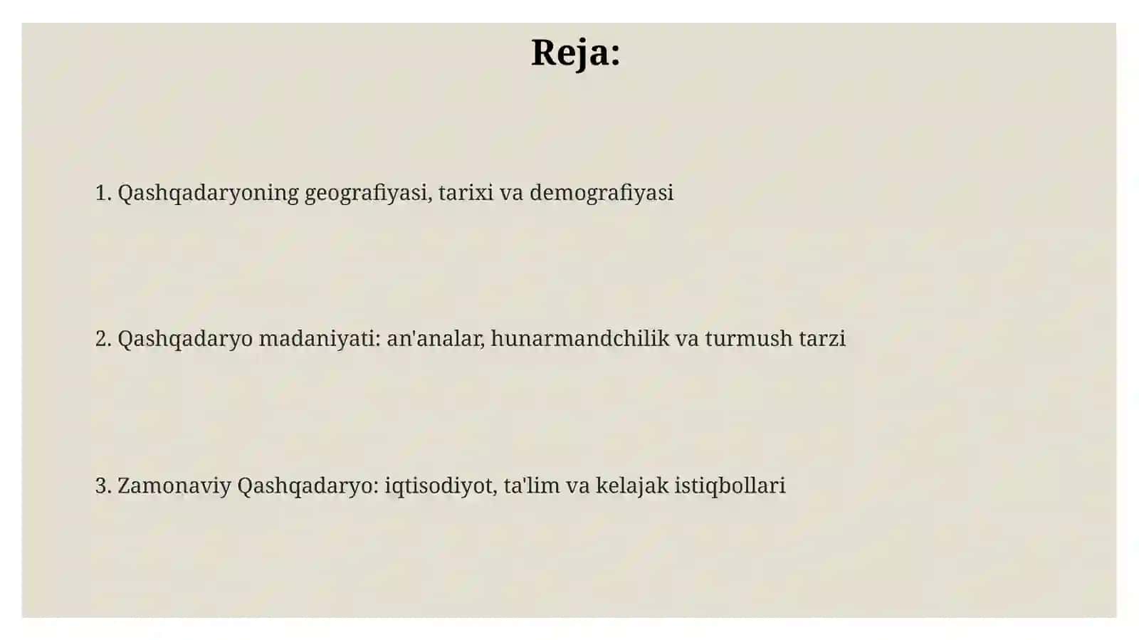 Qashqadaryo etnografiyasi 2