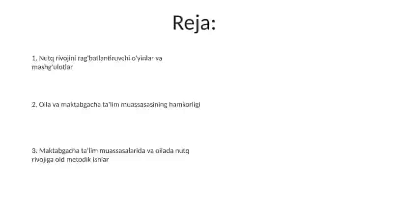 Nutq rivojini rag'batlantiruvchi o'yinlar va mashg'ulotlar 2