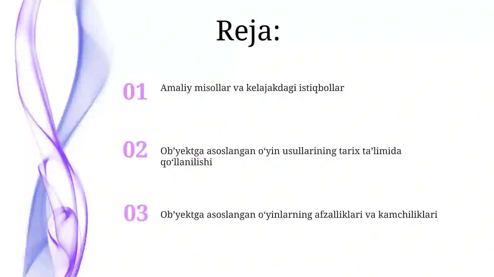 Tarix oʻqtishda pridmetli oʻyin metodllaridan foydalanish 2