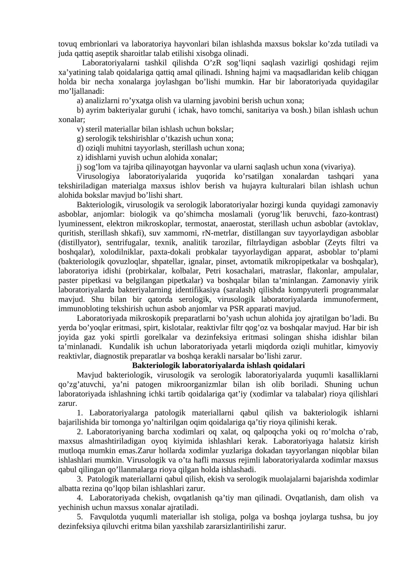 Mikrobiologiya laboratoriyasi mashg'uloti 2