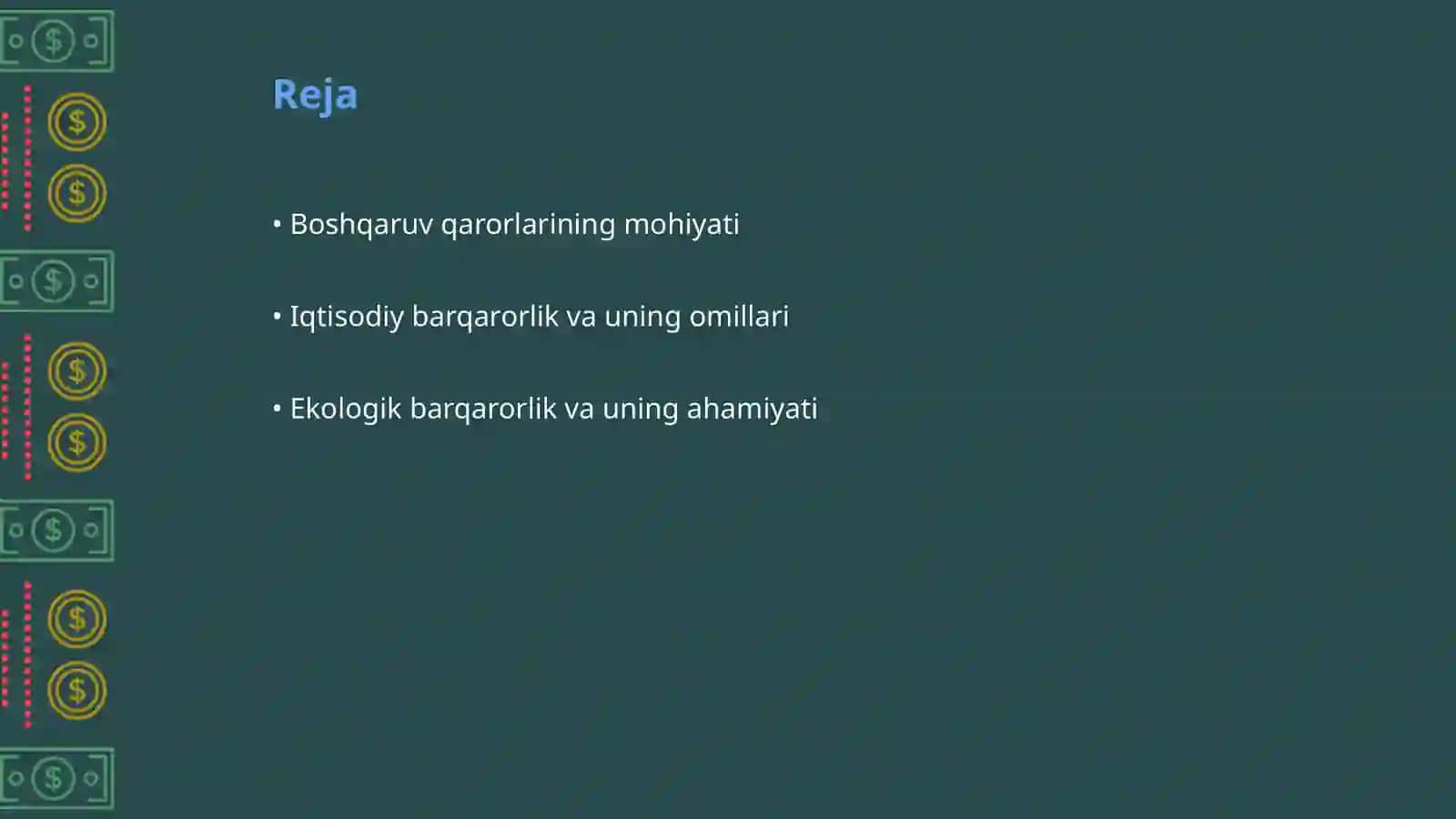 Boshqaruv qarorlarining iqtisodiy va ekologik barqarorlikka ta'siri 2