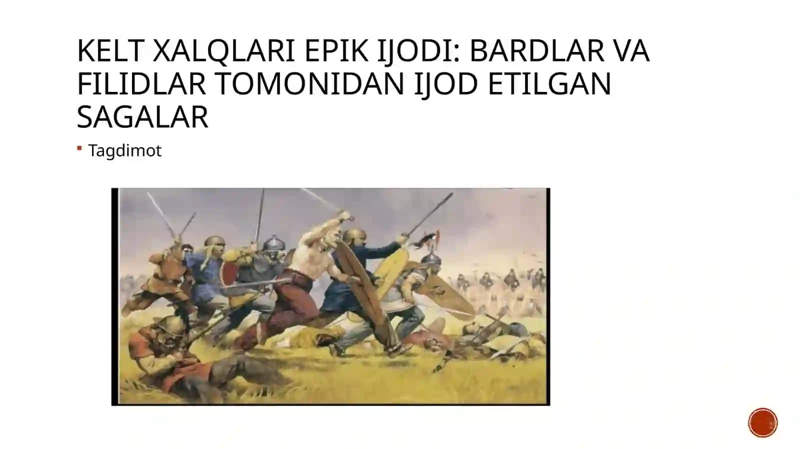 Adabiyot fanidan tag’dimot 2