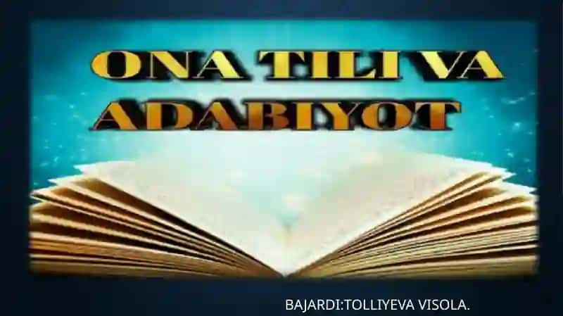 SO’Z BIRIKMASI VA GAP O’STIDA ISHLASH 2