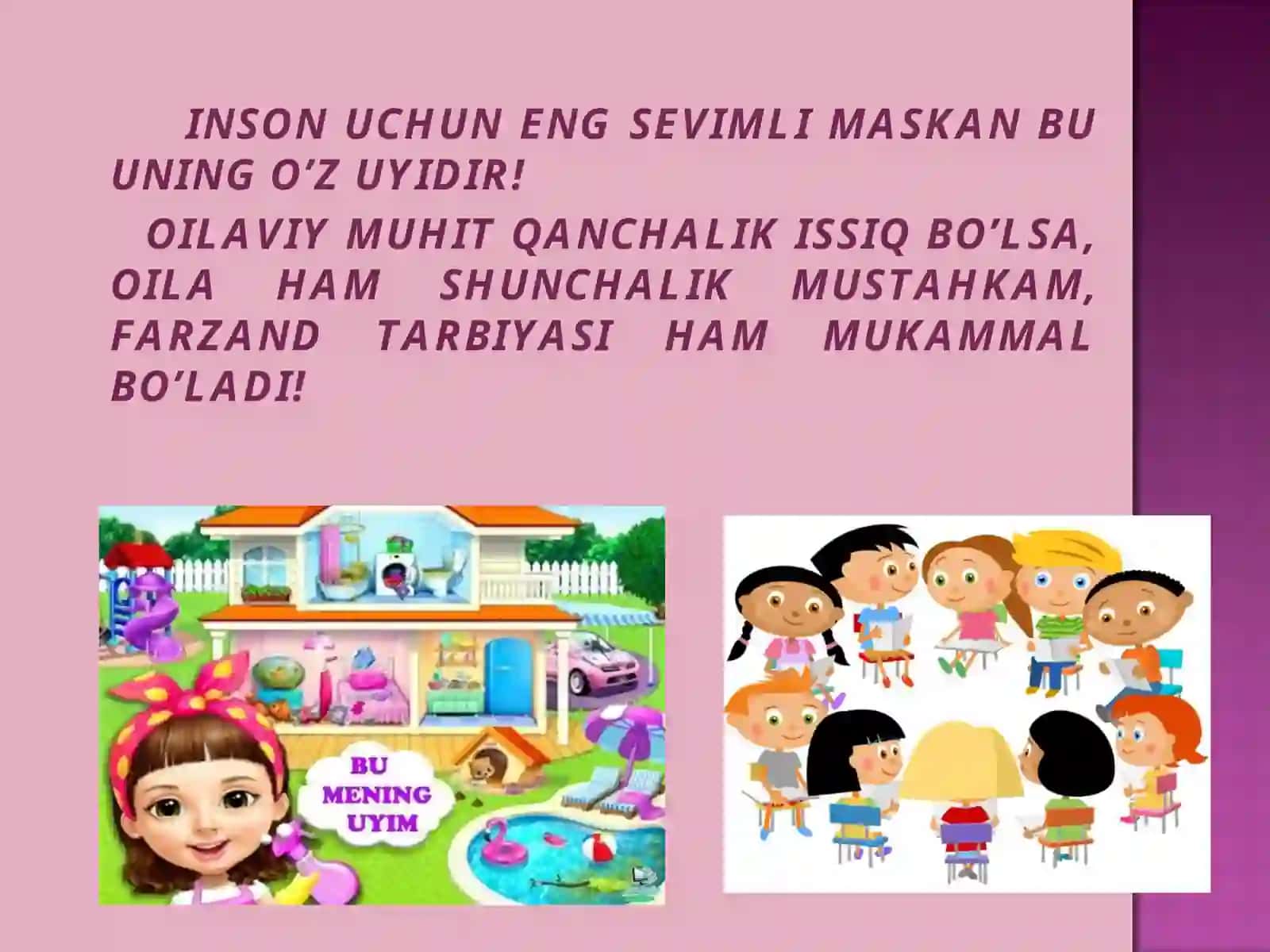MAKTABGACHA YOSHDAGI BOLALAR PSIXOLOGIYASI FANIDAN 2