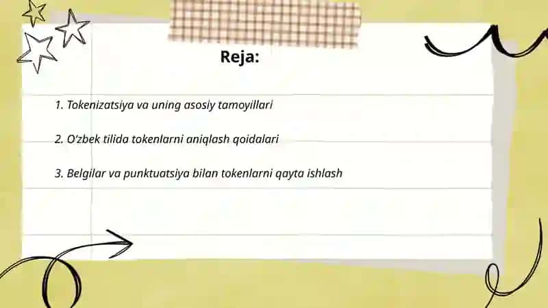 Tokenizatsiya va uning asosiy tamoyillari 2