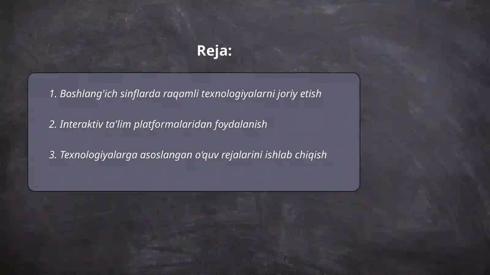 Boshlang'ich sinflarda texnologiya o'qitishda innovatsion yondashuv 2