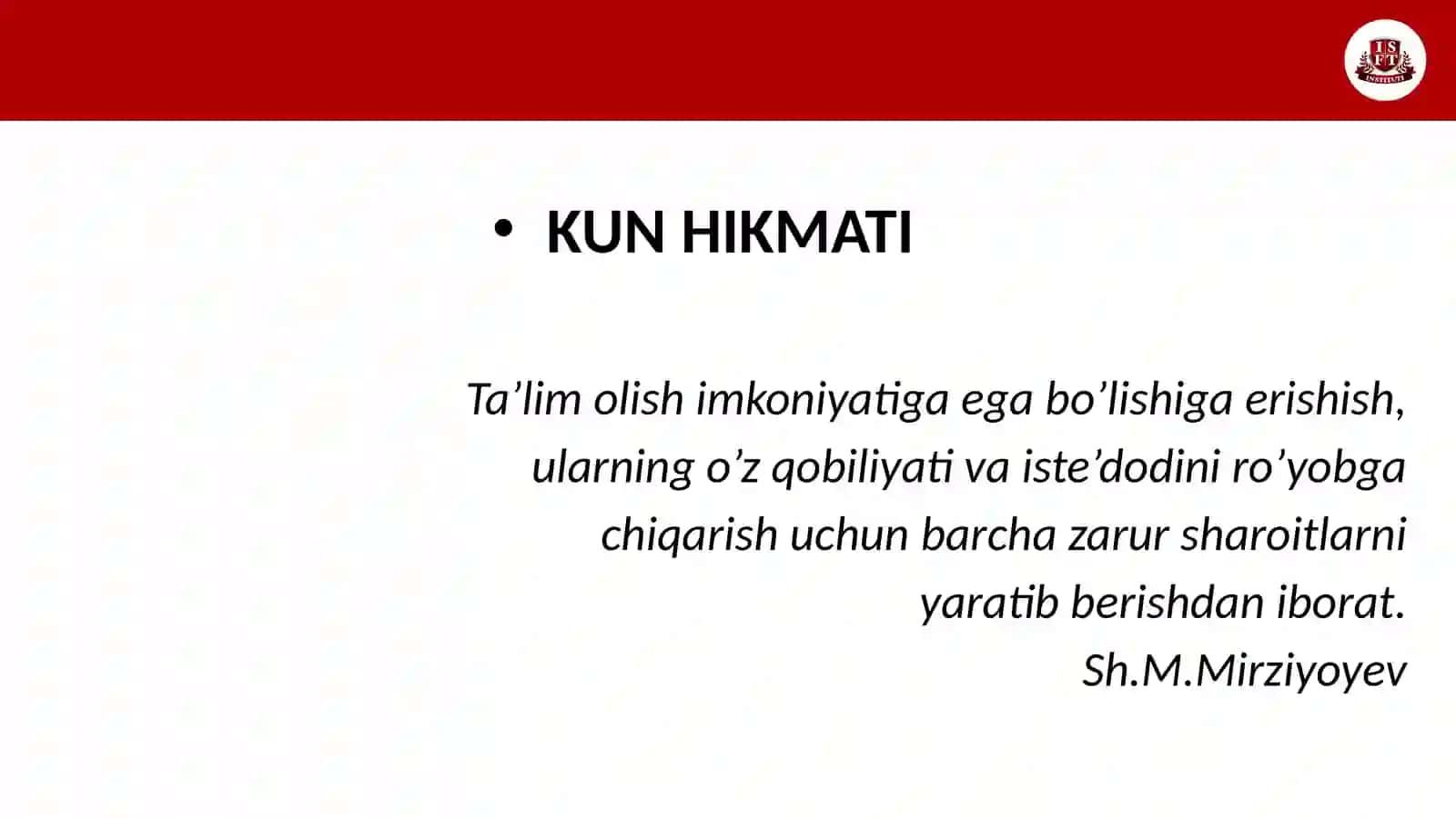 Pedagogik maharotning mazmuni va uning shakllantirish usullari 2