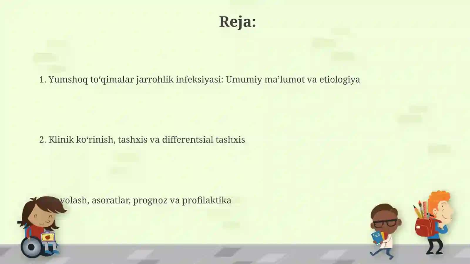 Yumshoq to'qimalar jarrohlik infeksiyasi 2
