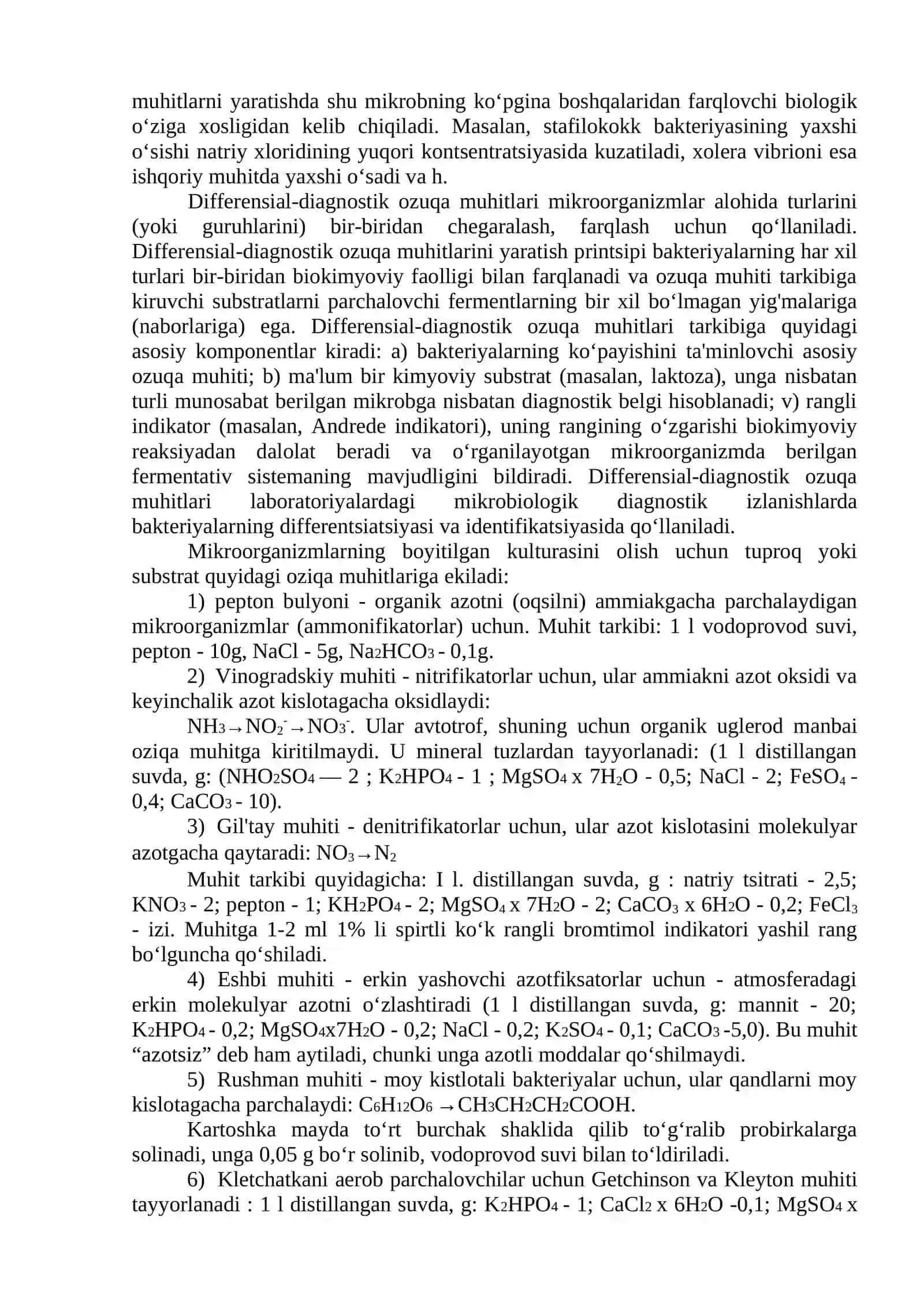 Mikroorganizmlarni o'stirish uchun ozuqa muhitini tayyorlash 2