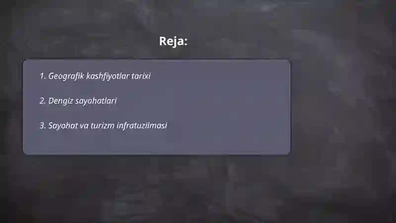 Geografik kashfiyotlar tarixi 2