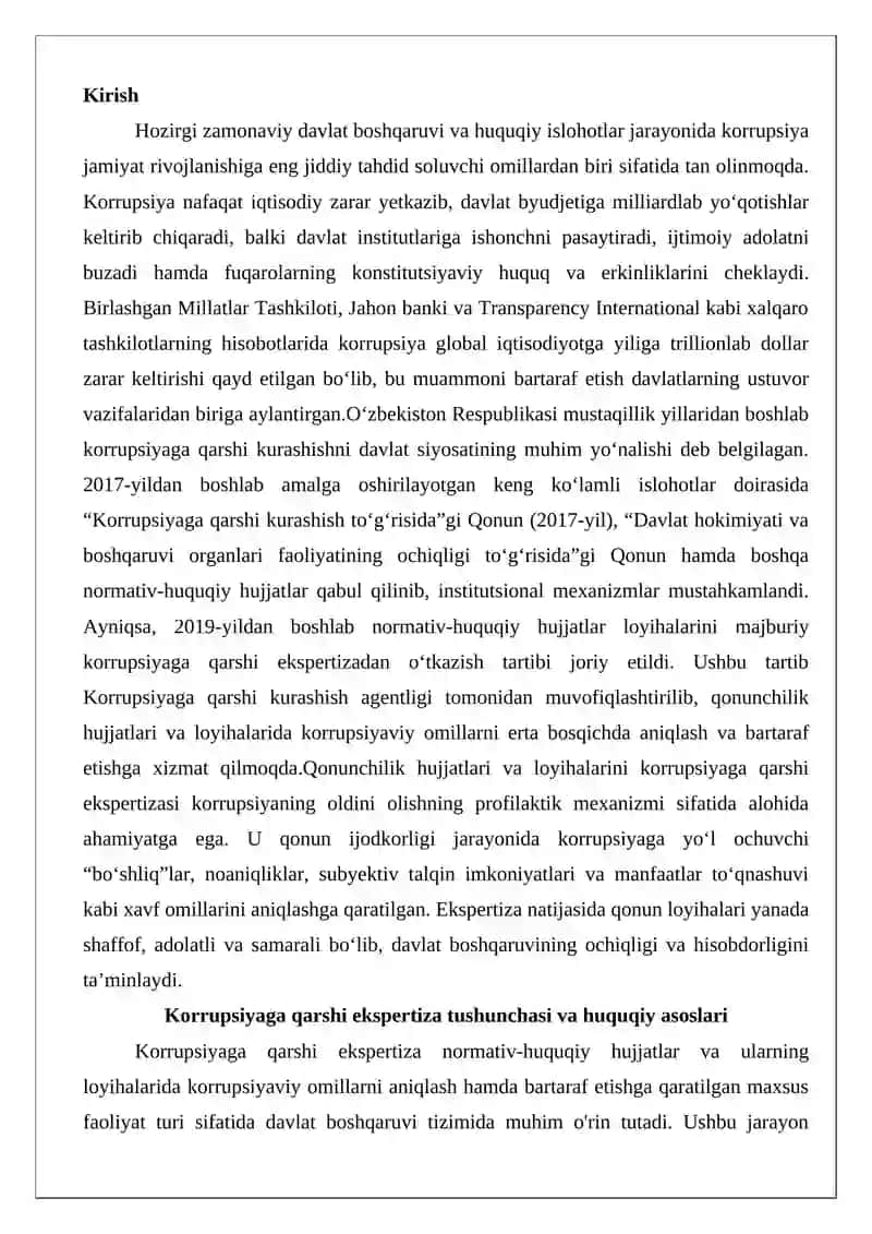 Korrupsiyaga qarshi ekspertizasi 2