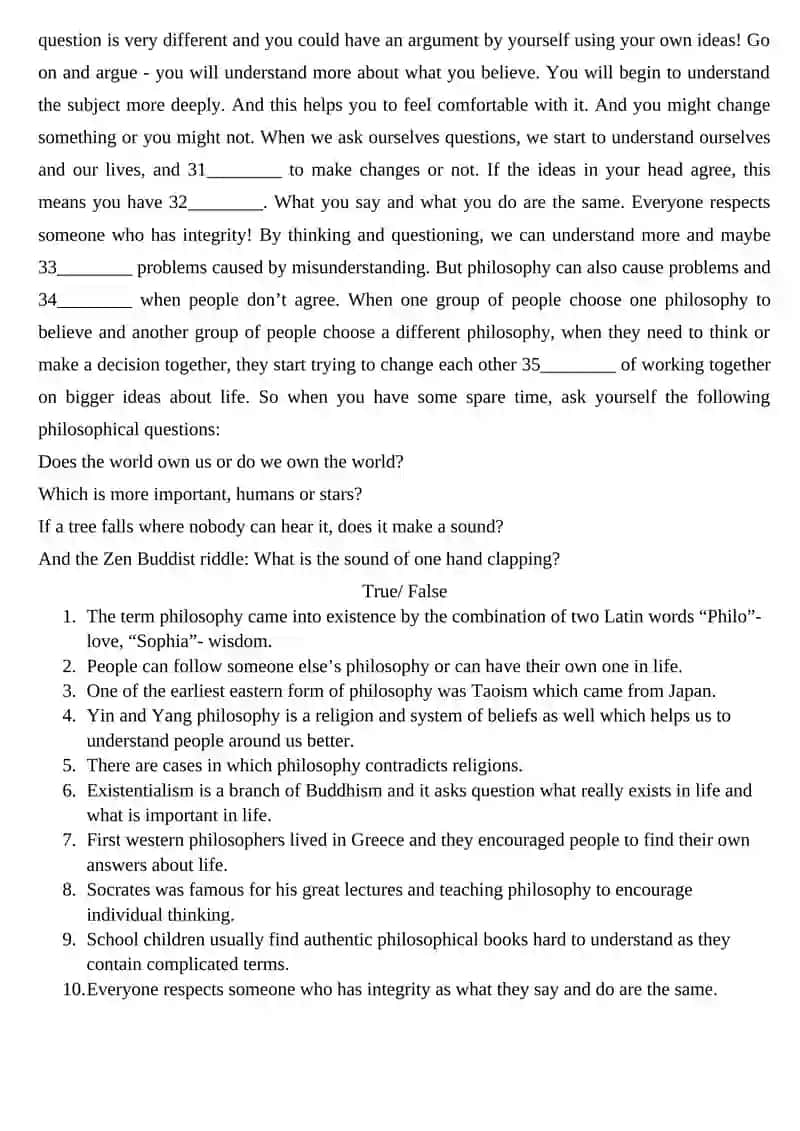 Philosophy 2