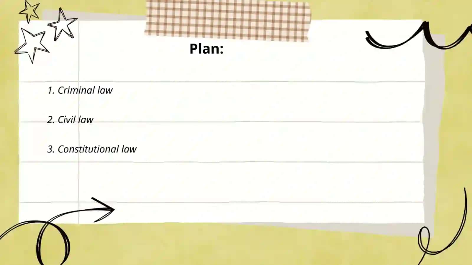 Types of law 2
