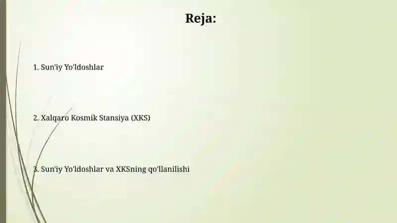 Sun'iy yòldoshlar va XKS (xalqaro kosmik stansiya) 2