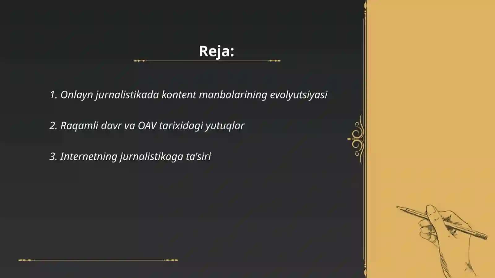 Onlayn jurnalistikada kontent manbalarining evolyutsiyasi 2