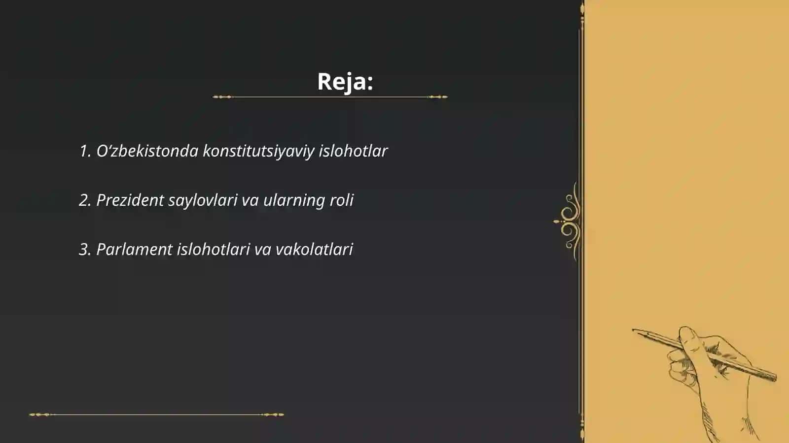 Oʻzbekistonda siyosiy islohotlar va ularning ahamiyati 2