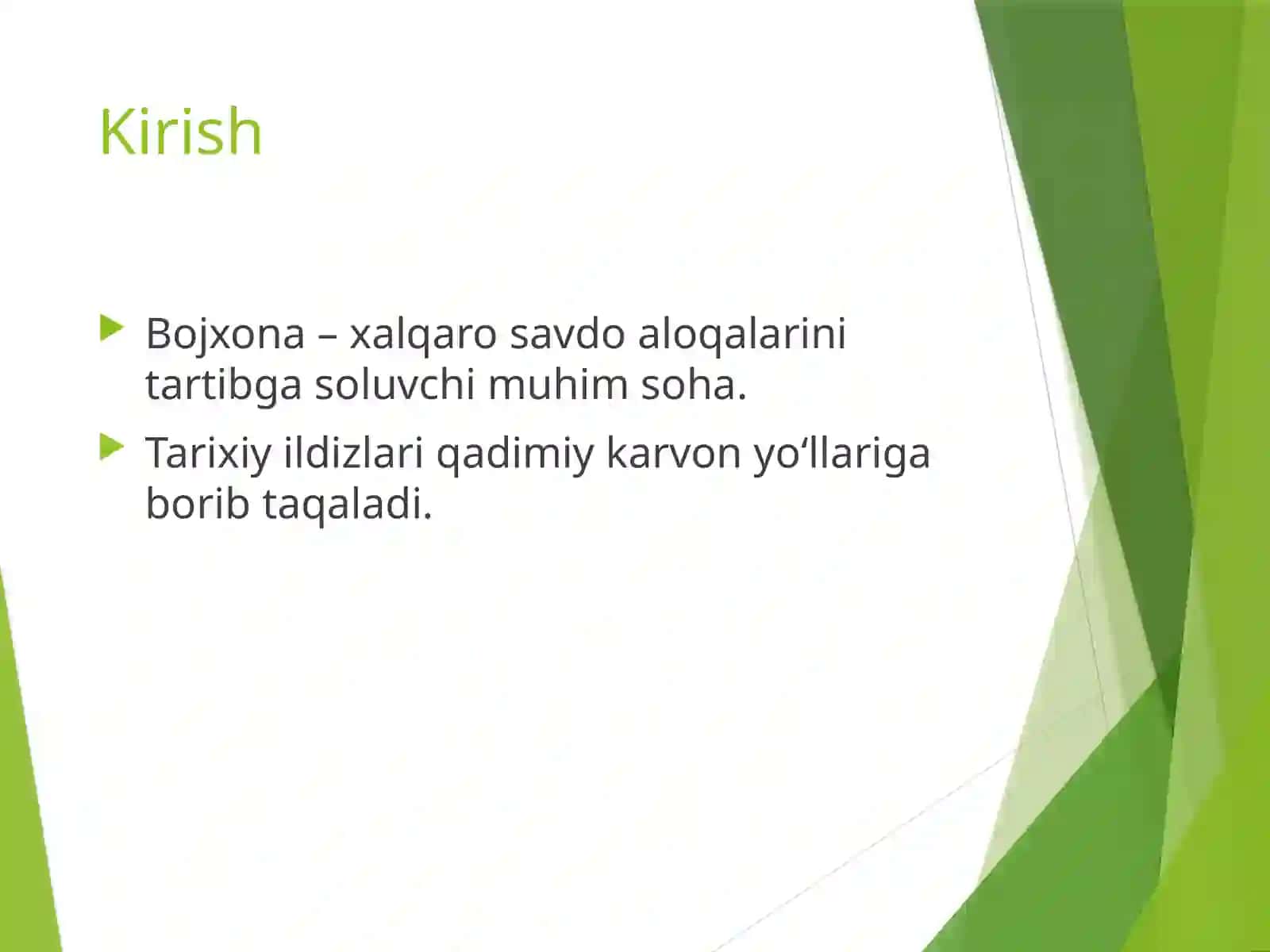 Bojxona va bojxona ishining vazifalari 2