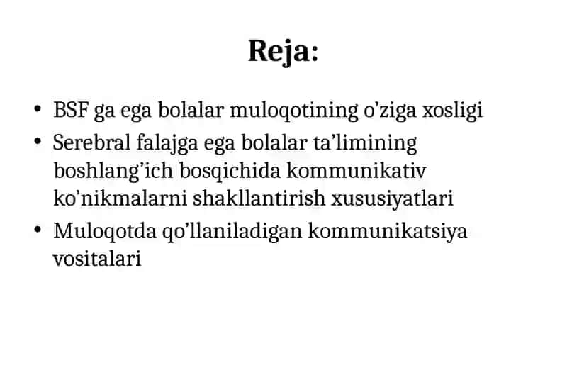 Serebralfalajga egab o`lalarning boshlang`ich bosqichida kommunikativ ko`nikmalarini shakllantirish xususiyatlari 2