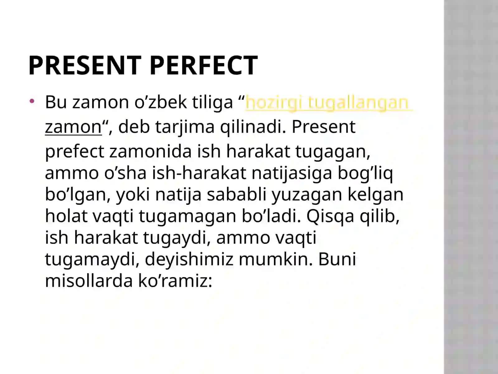 Present Perfect and PastSimple 2