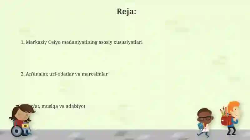 O'rta osiyo madaniyati 2