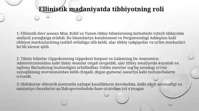 Yunon Lotin Epigrammasida Tibbiyot Va Salomatlik 2