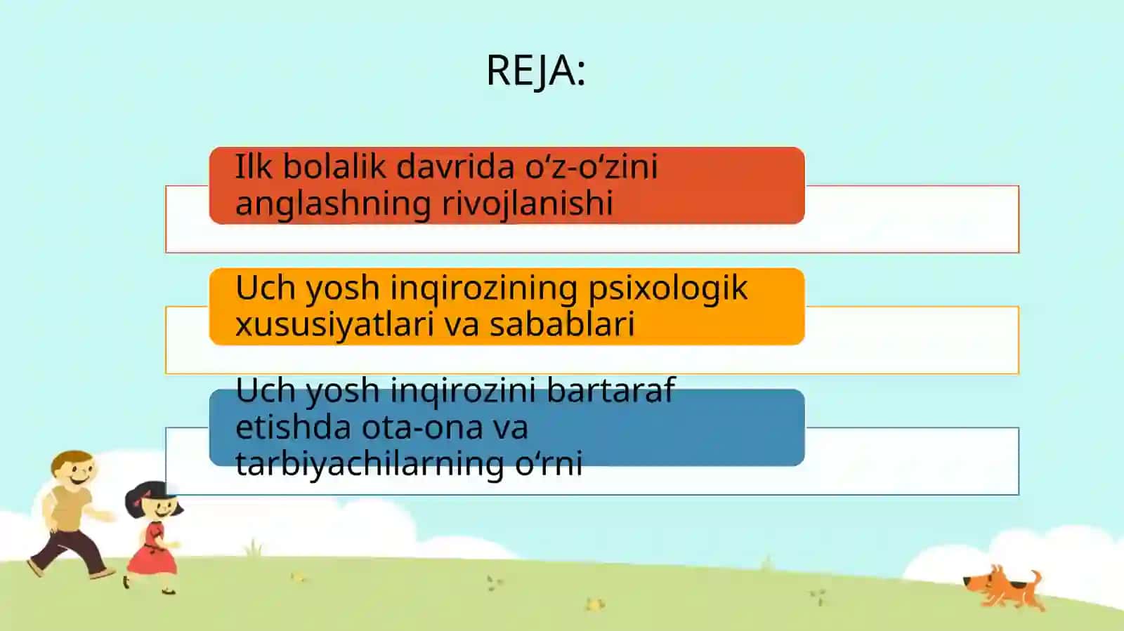 Ilk bolalik davrida o‘z-o‘zini anglashning rivojlanishi va 3 yosh inqirozi 2