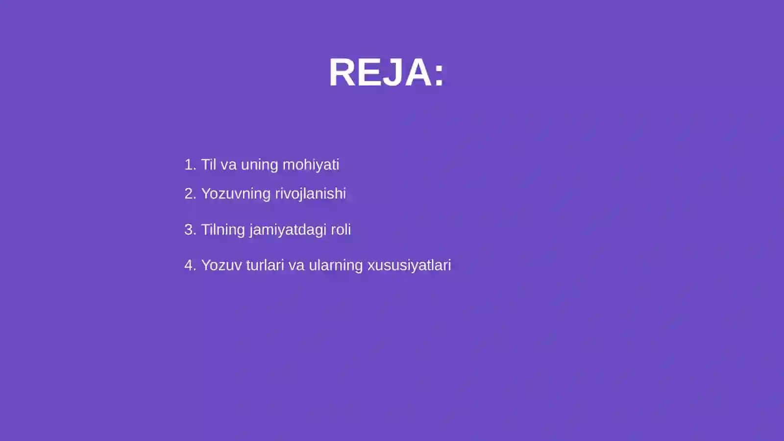 Til va yozuv masalalari 2