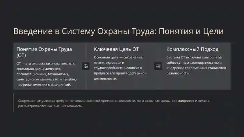 Теоретические и Правовые Основы Охраны Труда 2