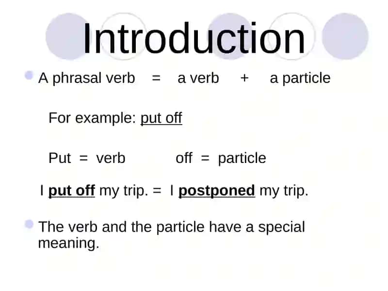 Phrasal verbs 2