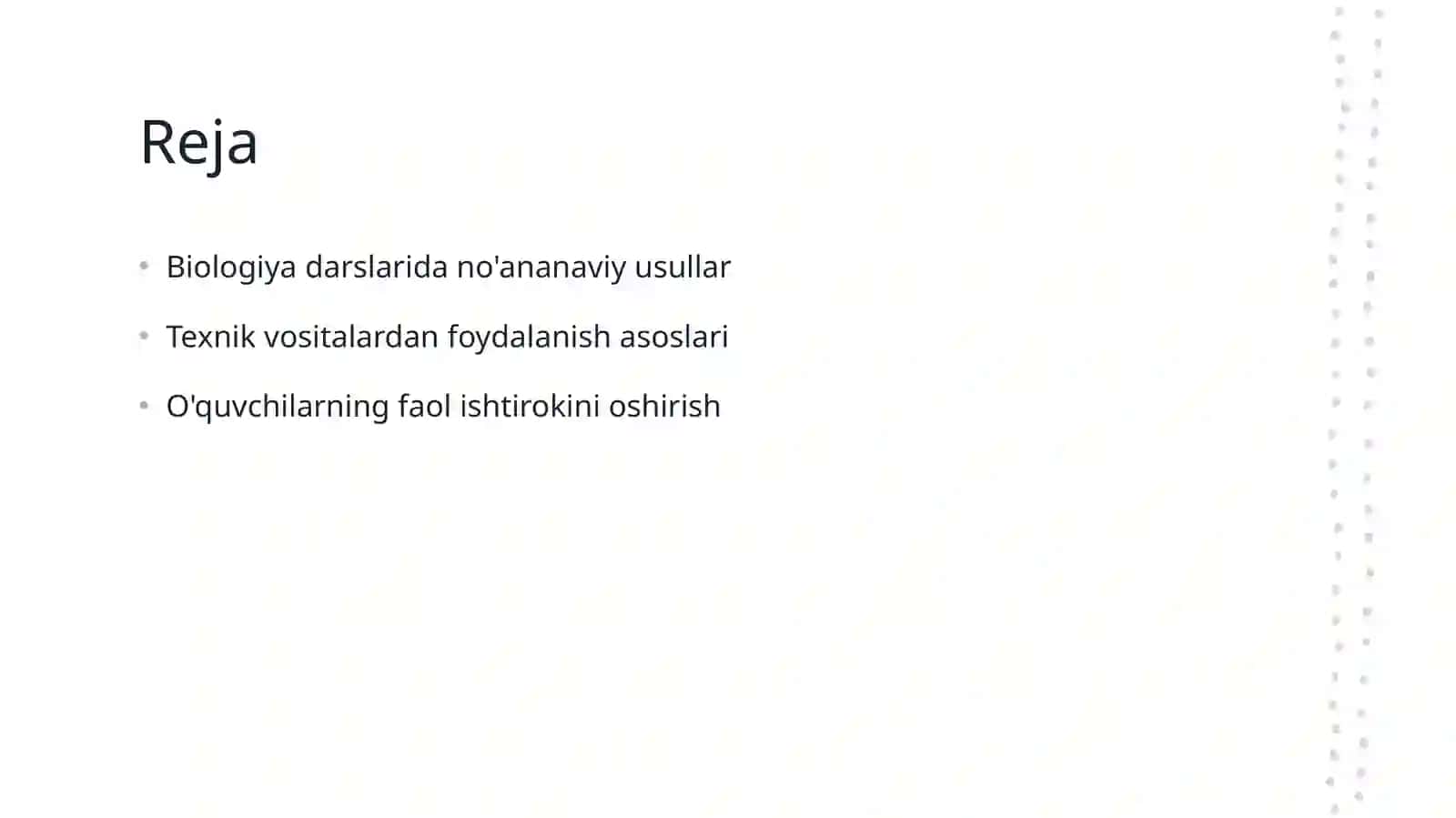 Biologiya darslarida no'ananaviy usullar 2