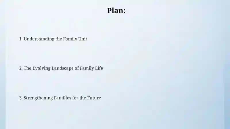 The Evolving Landscape of Family Life 2