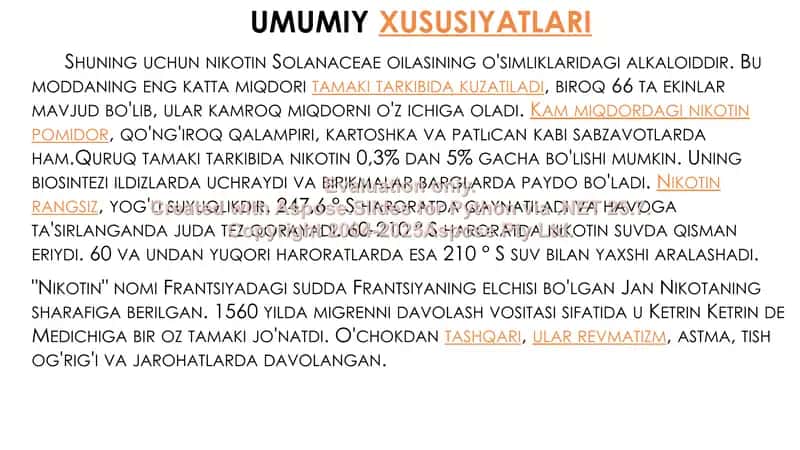 Nikotinizm va uning asoratlari 2