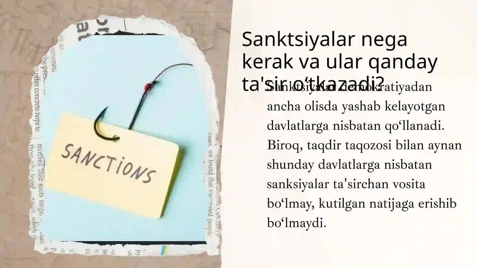 Ijtimoiy sanksiyaning Ijtimoiy zarurati hamda uning ijobiy va salbiy taʼsiri 2
