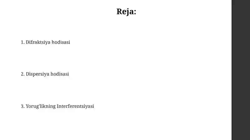 Yorug'likning Interferentsiyasi 2