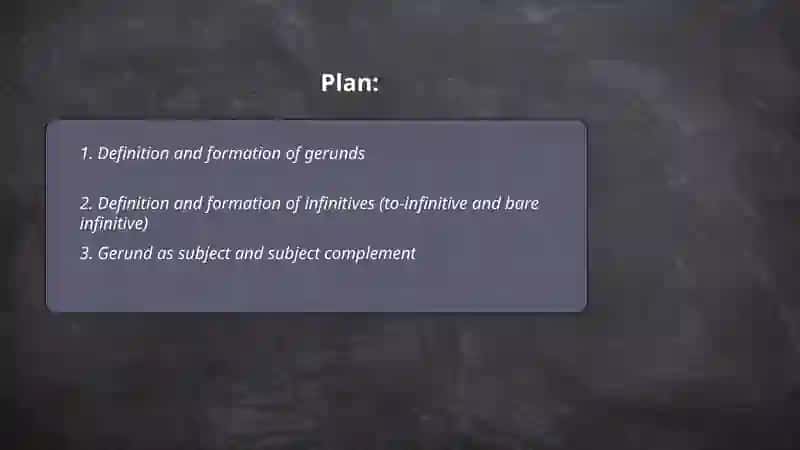 Gerund and Infinitive 2