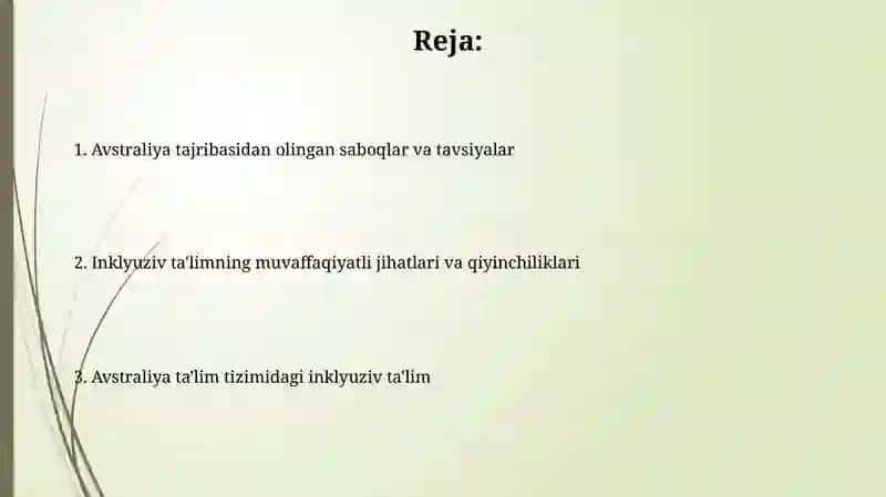 Inkluziv ta'limni rivojlangan mamlakatlar ta'lim tizimi asosida o'rganish 2